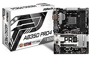 【中古】ASRock AMD B350チップセット搭載 ATXマザーボード AB350 Pro4 dwos6rj