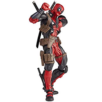 【中古】figurecomplex AMAZING YAMAGUCHI DEADPOOL デッドプール 約160mm ABS&PVC製 塗装済みアクションフィギュア リボルテック 2zzhgl6