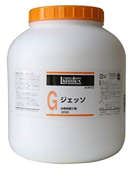 【中古】リキテックス アクリル絵具 リキテックス ジェッソ 4000ml 6g7v4d0