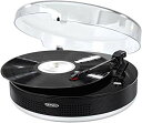 Jensen JTA-455 Bluetooth 3-Speed Stereo Turntable with Metal Tone Arm by Jensen w17b8b5