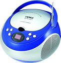 【中古】(未使用・未開封品) PORT CD PLYR W/AM/FM BLU p1m72rm