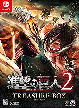 【中古】【非常に良い】進撃の巨人2 TREASURE BOX (初回特典(エレン&リヴァイ「私服」コスチューム 早期解放シリアル) 同梱) - Switch z2zed1b