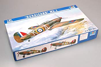 【中古】(未使用・未開封品)　トランペッター 1/24 ホーカーハリケーン MkI プラモデル sdt40b8