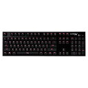 【中古】キングストン Kingston ゲーミングキーボード HyperX Alloy FPS HX-KB1BL1-NA/A3 FPSゲーム向け USB充電ポート 青軸 LEDバックライト 2年保証 2zzhgl6