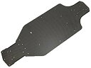 【中古】(未使用・未開封品) TOP LINE YD-2用 MRTカーボンメインシャーシ YD-2用 3.0t マットブラック 1セット入 CMC-002MB ...