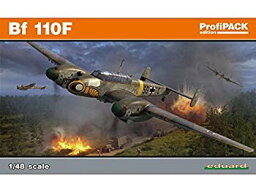 【中古】エデュアルド 1/48 プロフィパックシリーズ ドイツ軍 Bf110F プラモデル EDU8207 n5ksbvb