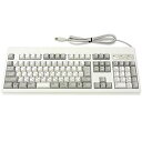 【中古】東プレ キーボード REALFORCE108UH-S 日本語配列 USB 有線接続 静音タイプ 静電容量無接点方式 昇華印刷 ALL45g荷重 ホワイト SA010S g6bh9ry