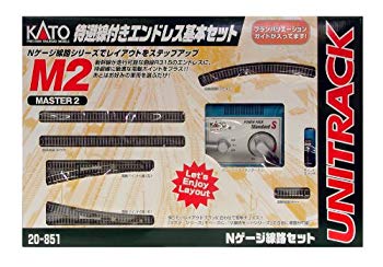 【中古】KATO Nゲージ M2 待避線付エンドレス 基本セット マスター2 20-851 鉄道模型 レールセット o7r6kf1