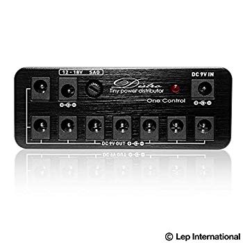 【中古】One Control ワンコントロール エフェクター用 パワーサプライ スターターキット Distro All In One Pack ブラック (DCケーブル、アダプタ付き) tf8su2k