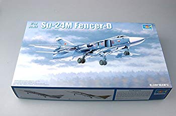 【中古】トランペッター 1/48 ロシア空軍 Su-24M フェンサーD プラモデル wyw801m