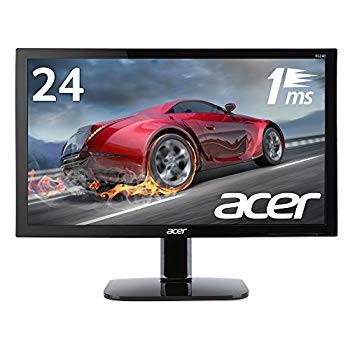 Acer ゲーミングモニター KG240bmiix 24インチ/1ms/HDMI×2/スピーカー内蔵/ブラックブースト機能 2zzhgl6