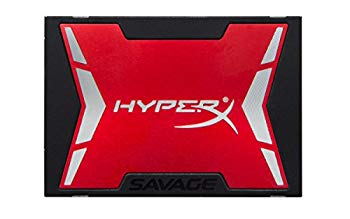 【中古】【非常に良い】キングストン Kingston SSD 960GB 2.5インチ SATA3 MLC NAND採用 HyperX SAVAGE SSD 3年保証 SHSS37A/960G qqffhab