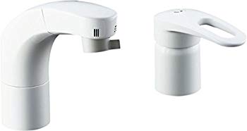 【中古】【非常に良い】LIXIL(リクシル) INAX 洗面器・手洗器用水栓金具 ホース引出式シングルレバー洗髪シャワー混合水栓 吐水口長さ135mm ホース引出し長さ約35cm SF- qqffhab