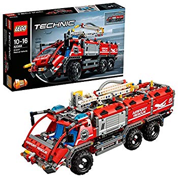 【中古】レゴ(LEGO)テクニック 空港用火災救助車 42068