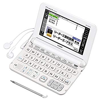 【中古】【非常に良い】カシオ 電子辞書 エクスワード ビジネスモデル XD-K8500WE ホワイト コンテンツ..