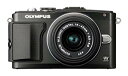 【中古】【非常に良い】OLYMPUS ミラーレス一眼 PEN Lite E-PL5 レンズキット ブラック E-PL5 LKIT BLK i8my1cf(2)
