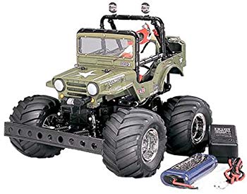 (中古品)タミヤ 1/10 XBシリーズ No.43 XB ワイルドウイリー 2 2.4GHz プロポ付き塗装済み完成品 57743【メーカー名】タミヤ(TAMIYA)【メーカー型番】57743L【ブランド名】タミヤ(TAMIYA)【商品説明】タミヤ 1/10 XBシリーズ No.43 XB ワイルドウイリー 2 2.4GHz プロポ付き塗装済み完成品 57743対象性別 :男の子主な製造国 :フィリピン[セット内容]RCメカ搭載完成車体、送信機、走行用7.2Vバッテリー、充電器箱から出して、バッテリーを充電すればすぐに走りが楽しめる完成電動ラジオコントロールカー。別途購入は送信機用単3乾電池4本。ボディは塗装とマーキングが施され、車体も組立済み、送信機は車の操縦に適したホイールトリガータイプ。当店では初期不良に限り、商品到着から7日間は返品を 受付けております。品切れの場合は2週間程度でお届け致します。ご注文からお届けまで1、ご注文⇒24時間受け付けております。2、注文確認⇒当店から注文確認メールを送信します。3、在庫確認⇒中古品は受注後に、再メンテナンス、梱包しますので　お届けまで3日〜10日程度とお考え下さい。4、入金確認⇒前払い決済をご選択の場合、ご入金確認後、配送手配を致します。5、出荷⇒配送準備が整い次第、出荷致します。配送業者、追跡番号等の詳細をメール送信致します。6、到着⇒出荷後、1〜3日後に商品が到着します。当店はリサイクル専門店につき一般のお客様から買取しました中古扱い品です。