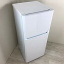 【中古】ハイアール 121L 2ドア冷凍冷蔵庫 ホワイト JR-N121A-W dwos6rj