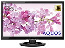 【中古】シャープ 22V型 液晶 テレビ AQUOS LC-22K45-B フルハイビジョン 外付HDD対応(裏番組録画) ブラック n5ksbvb