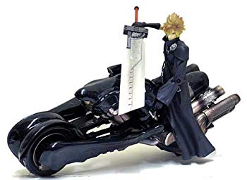 【中古】FINAL FANTASY VII アドベントチルドレン PLAY ARTS クラウド&フェンリル 【US版】(PVC塗装済みアクションフィギュア)