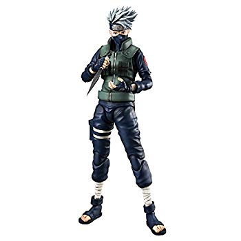 【中古】ヴァリアブルアクションヒーローズDX NARUTO-ナルト- 疾風伝 はたけカカシ 1/8スケール(全高約240mm)