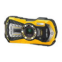 【中古】RICOH 防水デジタルカメラ RICOH WG-40 イエロー 防水14m耐ショック1.6m耐寒-10度 RICOH WG-40 YL 04681 w17b8b5