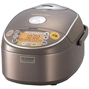 【中古】ZOJIRUSHI 真空圧力IH炊飯ジャー極め炊き NP-NA10-XJ ステンレスブラウン