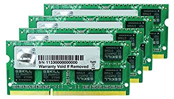 【中古】(未使用・未開封品) G.Skill FA-1333C9Q-32GSQ (For Mac 8GB×4) p1m72rm