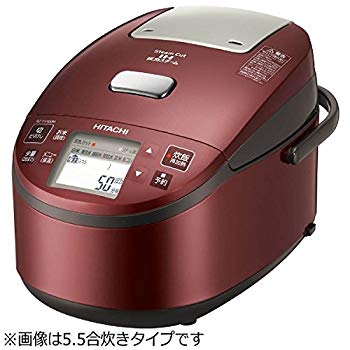 【中古】日立 炊飯器 圧力IHスチーム 打込み鉄釜 1升 RZ-YV180M R