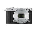 【中古】Nikon ミラーレス一眼 Nikon1 J5 標準パワーズームレンズキット シルバー J5HPLKSL qqffhab