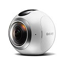 【中古】【Galaxy純正 国内正規品】 Galaxy 全天球カメラ Gear 360 Galaxy S7 edge / S6 / S6 edge対応 ホワイト SM-C200NZWAXJP 2zzhgl6