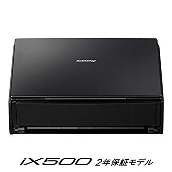 【中古】【非常に良い】富士通 シートフィーダスキャナ ScanSnap ブラック FI-IX500A-P qqffhab