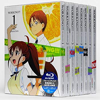 【中古】(未使用・未開封品)　WORKING!!! 【完全生産限定版】全8巻セット [マーケットプレイス Blu-ray..