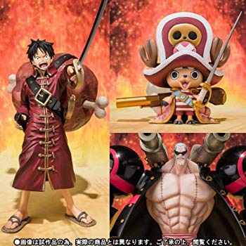 【中古】(未使用・未開封品) フィギュアーツZERO ONE PIECE FILM Z 決戦服Ver.セット(ルフィ・チョッパー・フランキー) vf3p617