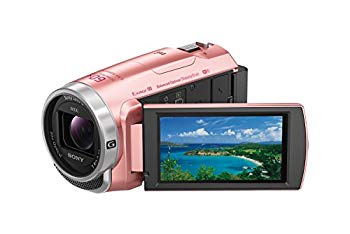 【中古】ソニー SONY ビデオカメラHDR-CX675 32GB 光学30倍 ピンク Handycam HDR-CX675 P ggw725x