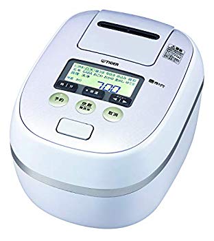 Rakuten - 【中古】タイガー 炊飯器 3.5合 圧力IH 熱流&熱封土鍋コーティング 炊きたて アーバンホワイト JPD-A060WE mxn26g8