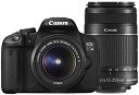 【中古】Canon デジタル一眼レフカメラ EOS Kiss X6i ダブルズームキット EF-S18-55mm/EF-S55-250mm付属 KISSX6i-WKIT i8my1cf(2)