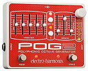 (中古品)electro-harmonix エレクトロハーモニクス エフェクター ポリフォニックオクターブジェネレーター POG2 【国内正規品】【メーカー名】ELECTRO-HARMONIX【メーカー型番】POG2【ブランド名】ELECTRO-HARMONIX【商品説明】electro-harmonix エレクトロハーモニクス エフェクター ポリフォニックオクターブジェネレーター POG2 【国内正規品】2005年の登場以来、瞬く間にトップアーチストを虜にしたポリフォニック・オクターブ・ジェネレーターPOGがさらに進化単音だけでなく和音でも正確にオクターブ音を生成し、かつ正確でスムースなトラッキングで、オルガンや18弦ギターのような重厚な上下オクターブ音(+/-2オクターブ)を生成アルゴリズムを強化しハーモニックの性能が向上し、さらに各ボイスのアタック/トーン/デチューンをコントロール可能本体にプログラムを8つメモリー可能トゥルーバイパス当店では初期不良に限り、商品到着から7日間は返品を 受付けております。品切れの場合は2週間程度でお届け致します。ご注文からお届けまで1、ご注文⇒24時間受け付けております。2、注文確認⇒当店から注文確認メールを送信します。3、在庫確認⇒中古品は受注後に、再メンテナンス、梱包しますので　お届けまで3日〜10日程度とお考え下さい。4、入金確認⇒前払い決済をご選択の場合、ご入金確認後、配送手配を致します。5、出荷⇒配送準備が整い次第、出荷致します。配送業者、追跡番号等の詳細をメール送信致します。6、到着⇒出荷後、1〜3日後に商品が到着します。当店はリサイクル専門店につき一般のお客様から買取しました中古扱い品です。