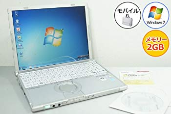 šۡťѥ Ρȥѥ Panasonic åĥΡ CF-W8 Core2Duo-1.40GHz 2GB 160GB DVDѡޥ Windows7 12.1 1024x768 khxv5rg