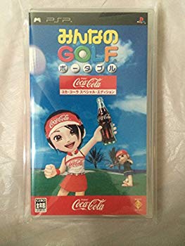 【中古】(未使用・未開封品)　みんなのGOLF ポータブル コカ・コーラ スペシャル エディション df5ndr3のサムネイル