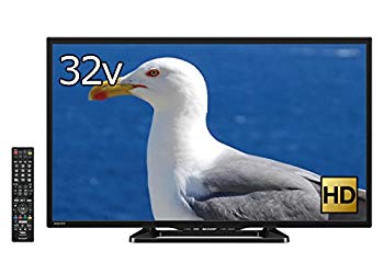 【中古】シャープ 32V型 液晶 テレビ AQUOS LC-32W35-B ハイビジョン 外付HDD対応(裏番組録画) Wi-Fi内蔵 2016年モデル 2zzhgl6