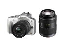 【中古】【非常に良い】パナソニック ミラーレス一眼カメラ LUMIX G3 ダブルズームキット シェルホワイト DMC-G3W-W g6bh9ry(2)