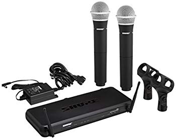 【中古】(未使用 未開封品) SHURE ワイヤレスシステム SVXシリーズ SVX288/PG28 ボーカル向け ハンドヘルド型送信機(2本)付属 SVX288J/PG28-JB1 【国内正規品】 tu1jdyt