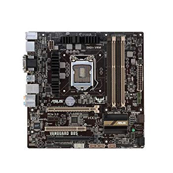 【中古】ASUSTeK Intel B85搭載 マザーボード LGA1150対応 VANGUARD B85 【MATX】