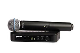 【中古】(未使用・未開封品)　SHURE ワイヤレスマイク BLX ハンドヘルド型 ワイヤレスシステム BETA58 ハンドヘルドマイク付属 BLX24J-B58JB 【国内正規品】 vf3p617