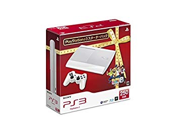 【中古】PlayStation 3 250GB スターターパック クラシック・ホワイト みんなのゴルフ6同梱 (CEJH-10023) i8my1cf