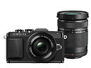 【中古】OLYMPUS PEN E-PL7 EZダブルズームキット ブラック ミラーレス一眼 E-PL7 EZ DZKIT BLK d2ldlup