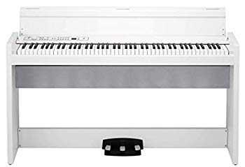 【中古】(未使用・未開封品)　KORG 電子ピアノ LP-380-WH 88鍵 ホワイト ヘッドホン、ペダル付属 同音連打可能 vf3p617