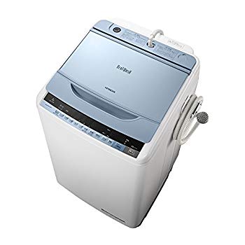【中古】日立 全自動洗濯機 ビートウォッシュ 7kg ブルー BW-V70A A