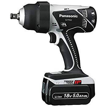 【中古】(未使用・未開封品)　パナソニック インパクトレンチ 充電式 18V EZ7552LJ2S-H df5ndr3